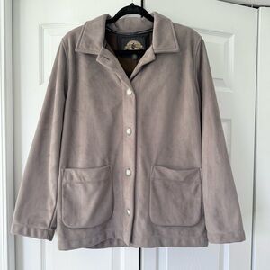 County Clothing Co. Cheyenne mountain women's medium faux suede jacket